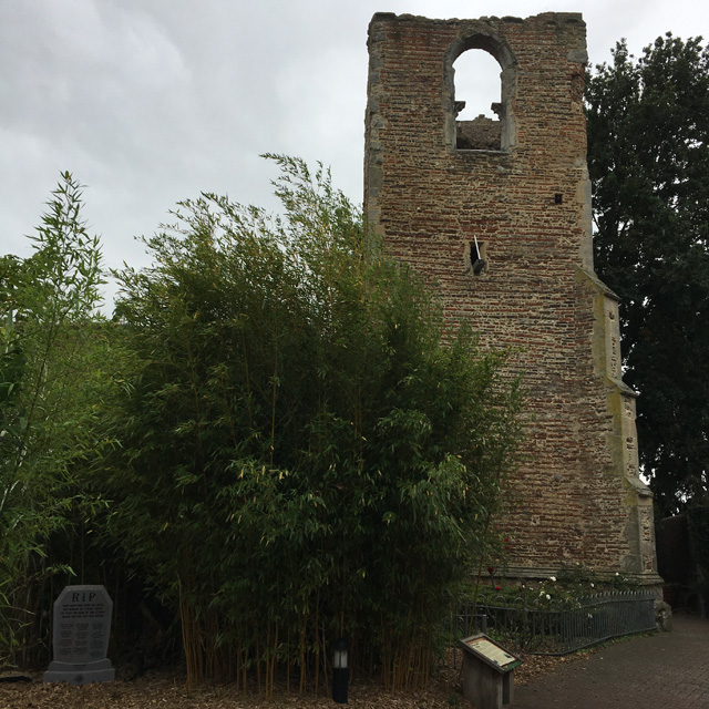 The west tower of All Saints' church