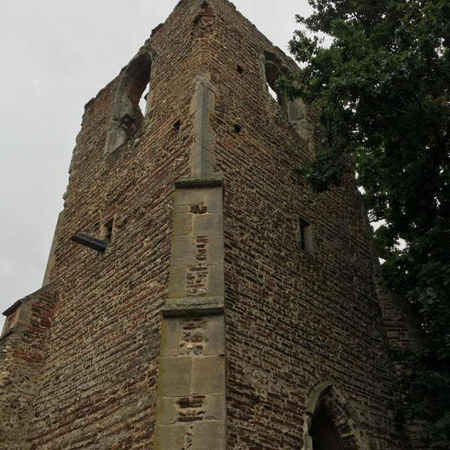 The west tower of All Saints' church