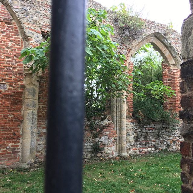 Looking inside All Saints' church