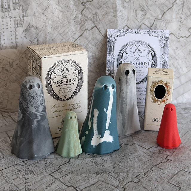 A slection of ghosts from The York Ghost Merchants